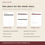 The Heirloom Jewelry Keeper — What Is Inside